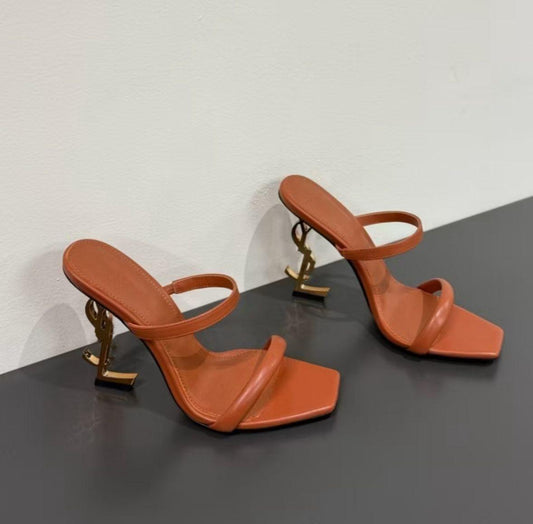 Salto Lilith Opyum Cognac Sandal YSL