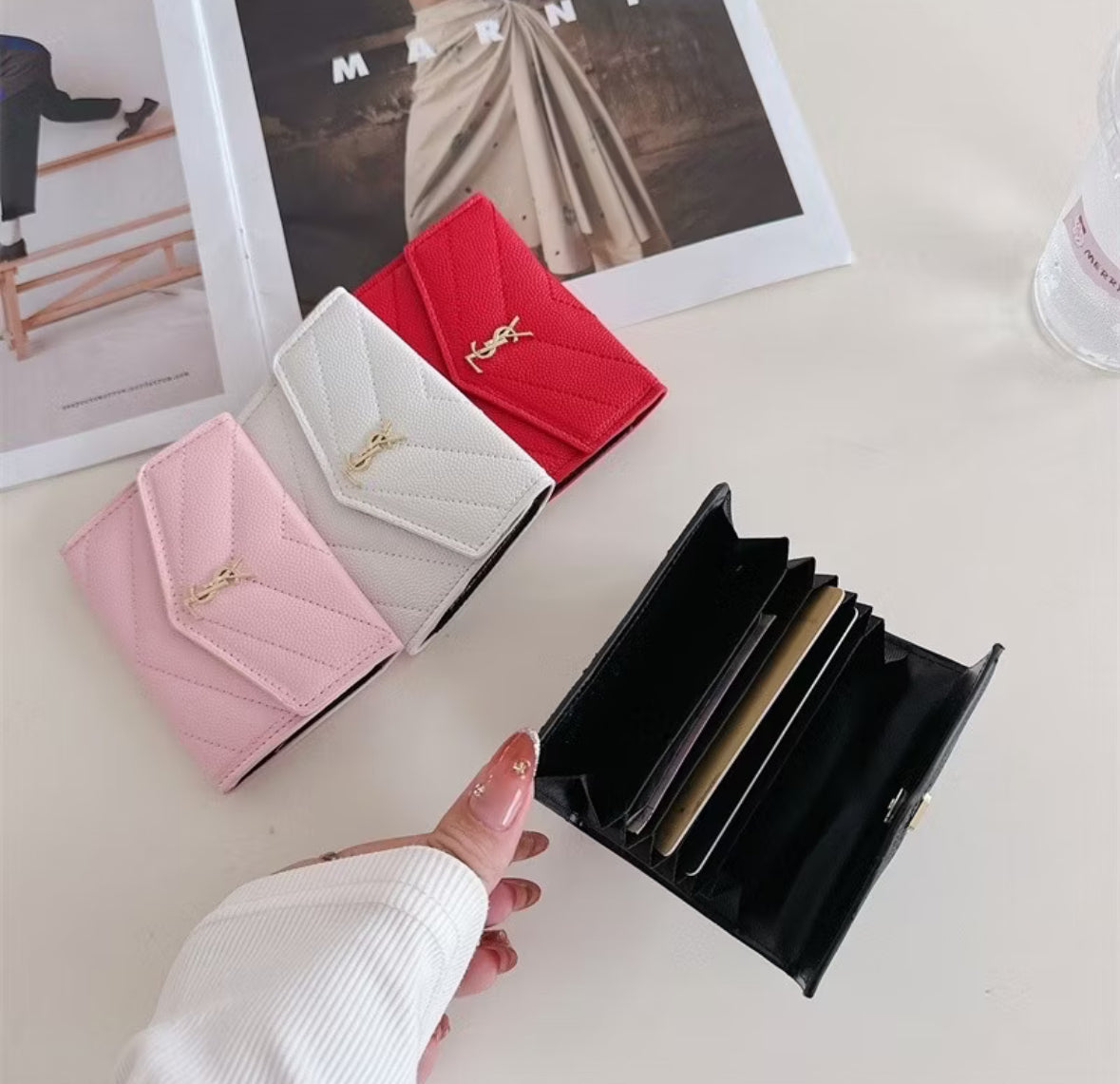 Carteira Y Lilith Premium -- Preto. Y Lilith Premium Wallet – Black