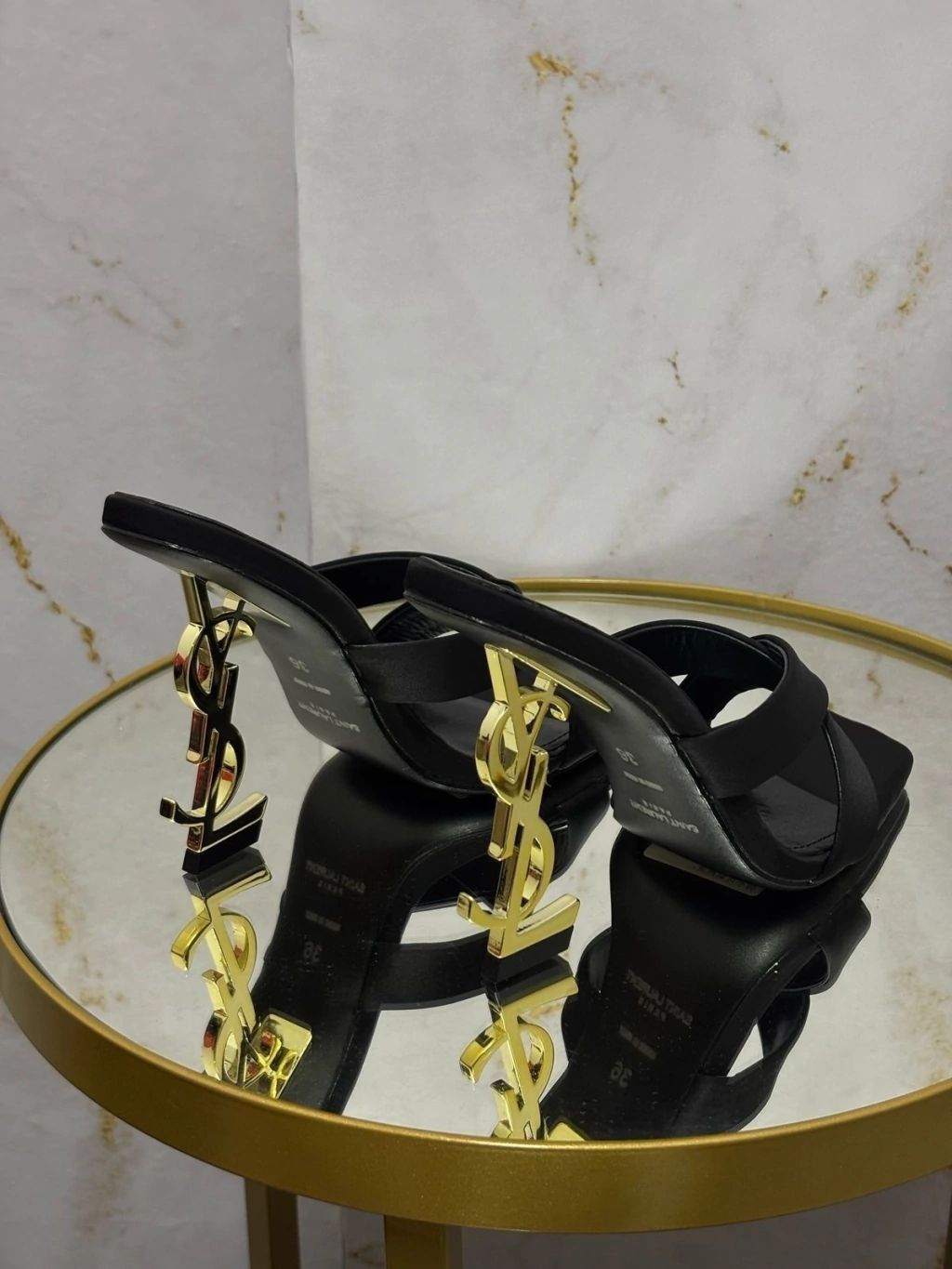 Saint Laurent Mules Opyum YSL