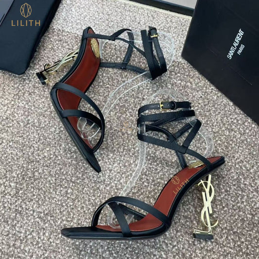 Salto Lilith Jeanne Slingback Pump Black YSL