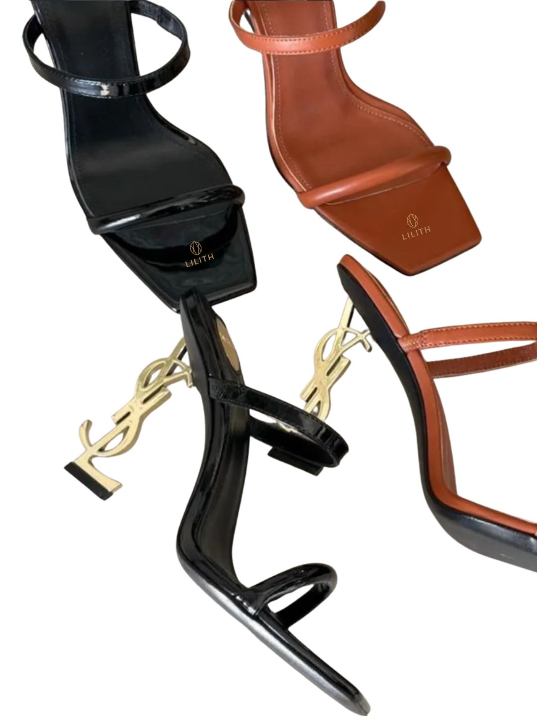 Saint Laurent 85mm Opyum Sandals