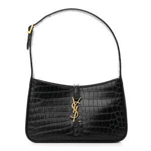 BOLSA LILITH Le 5 Ã 7 croco Black YSL
