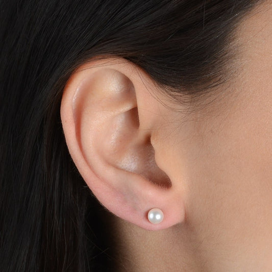 Brinco Lilith Allure Dourado Classico de Pérola / Lilith Allure Classic Gold-Plated Earrings Featuring Pearls