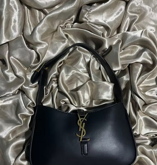 BOLSA LILITH  Le 5 Ã 7 – Cor Preta Y Bag Premium Line – Black YSL