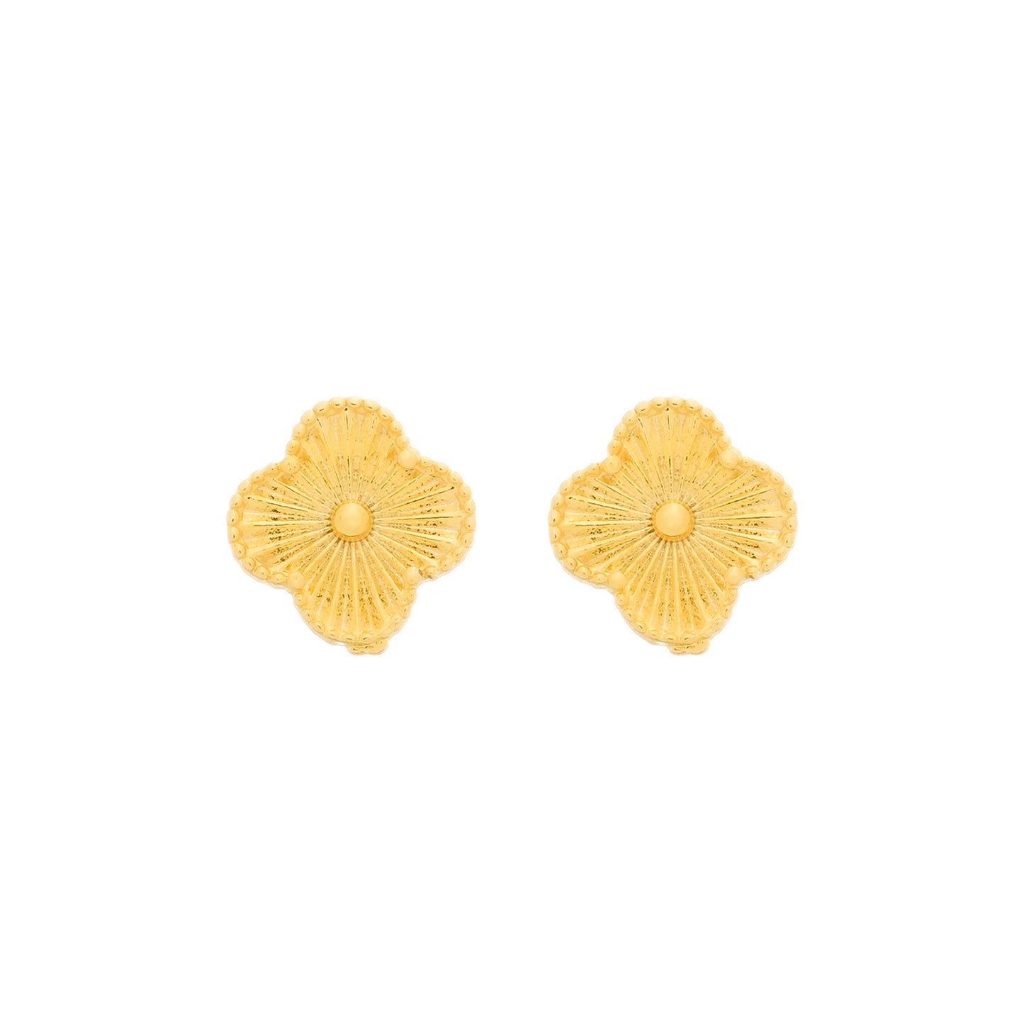 Brinco Lilith Allure Dourado de Flor / Lilith Allure Gold Flower Earring