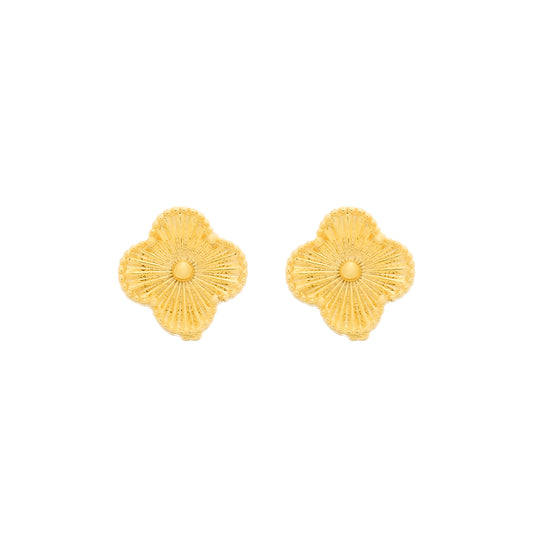 Brinco Lilith Allure Dourado de Flor / Lilith Allure Gold Flower Earring