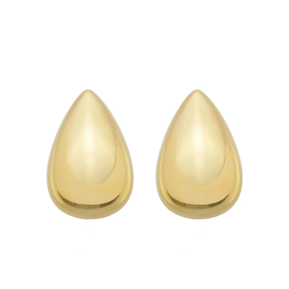 Brinco Lilith Allure Dourado Gota / Lilith Allure Gold Teardrop Earrings