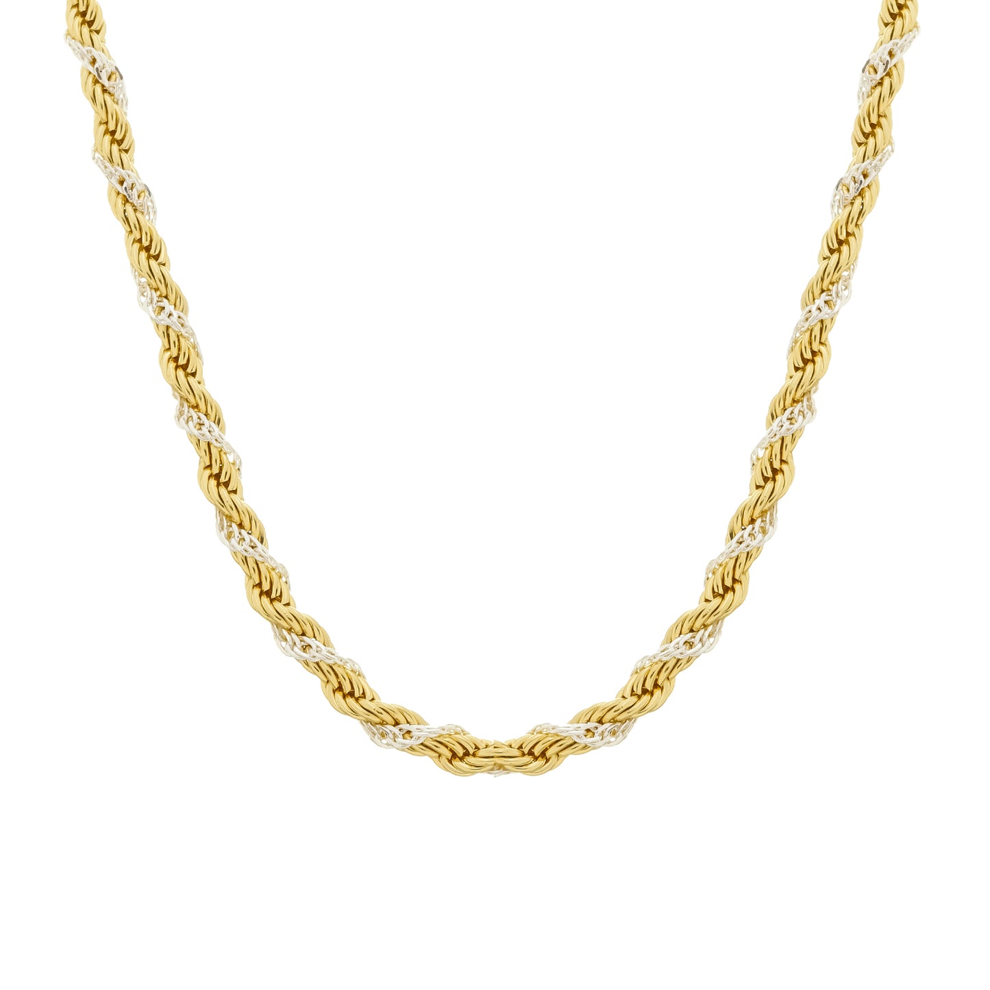 Colar Lilith Allure Baiano Dourado e Prateado. Lilith Allure Baiano Gold and Silver Necklace