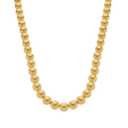 Colar Lilith Allure Dourado de Bolas Médias / Lilith Allure Gold Medium Bead Necklace