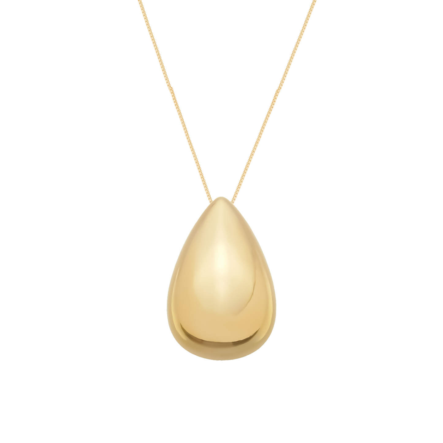 Colar Lilith Allure Dourado de Gota / Lilith Allure Gold Teardrop Necklace