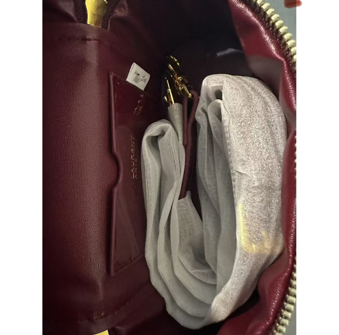 Bolsa Gaby Vanity Bag – Red YSL