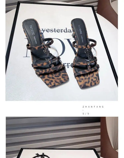 Salto de Couro com Diamantes