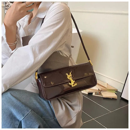 Bolsa pequena quadrada -3 vias alça superior bolsa de ombro crossbody