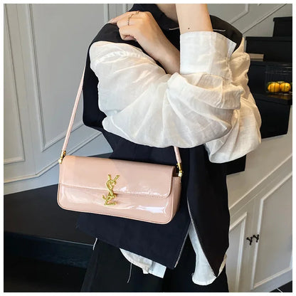 Bolsa pequena quadrada -3 vias alça superior bolsa de ombro crossbody