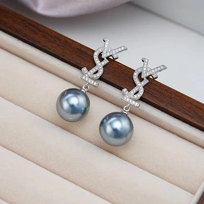 BRINCO CASSANDRE PEARL EARRINGS IN MEL