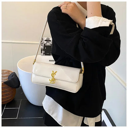 Bolsa pequena quadrada -3 vias alça superior bolsa de ombro crossbody