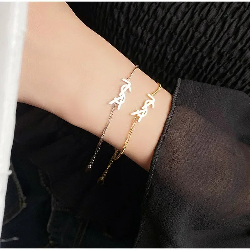 Brincos de carta de aço inoxidável