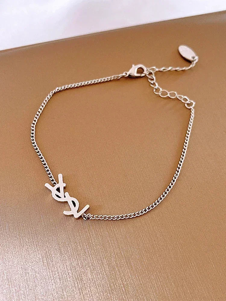 Brincos de carta de aço inoxidável