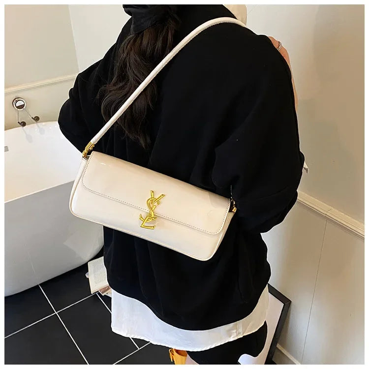 Bolsa pequena quadrada -3 vias alça superior bolsa de ombro crossbody