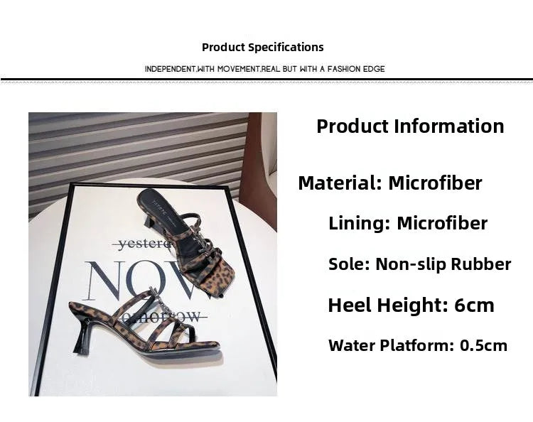 Salto de Couro com Diamantes