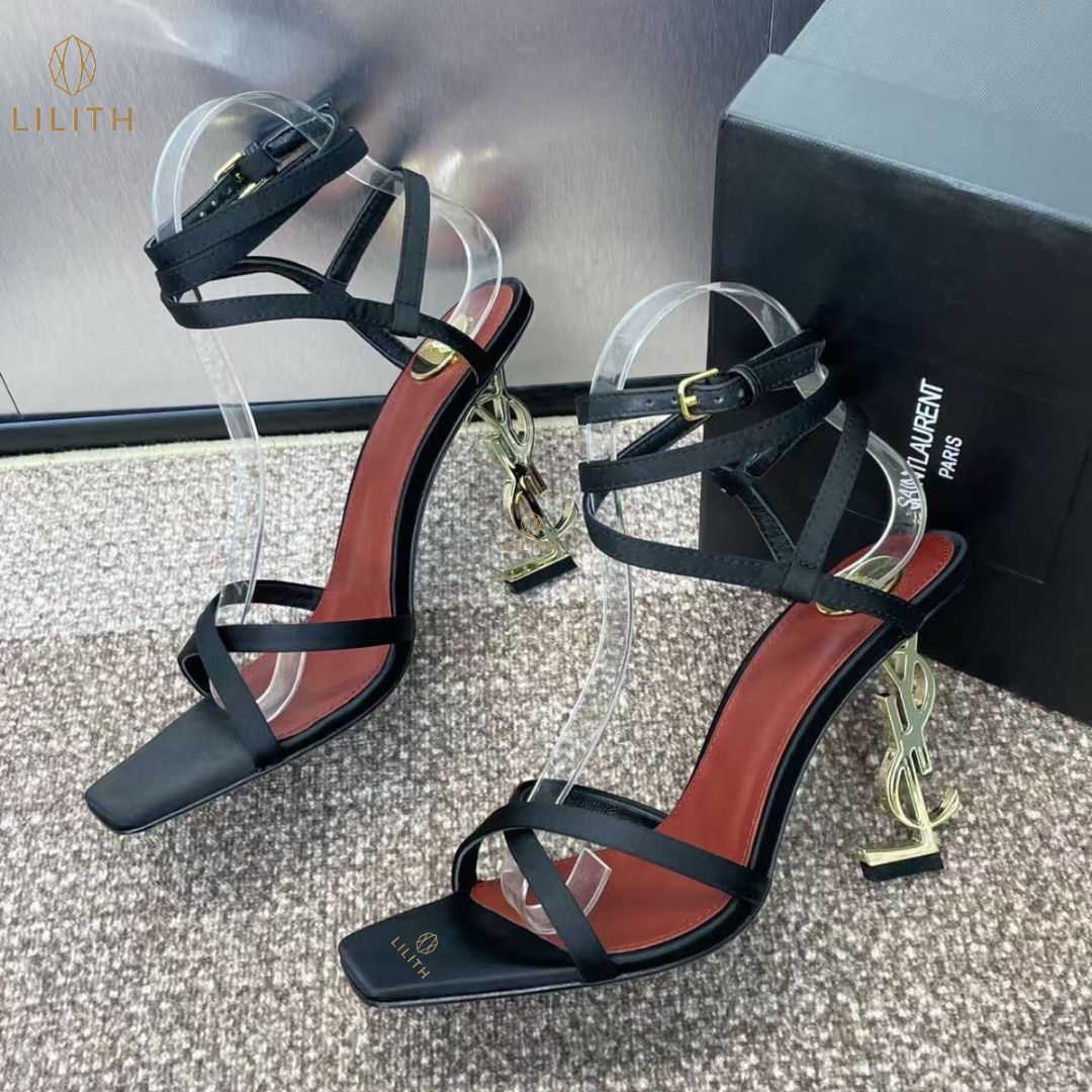 Salto Lilith Jeanne Slingback Pump Black YSL