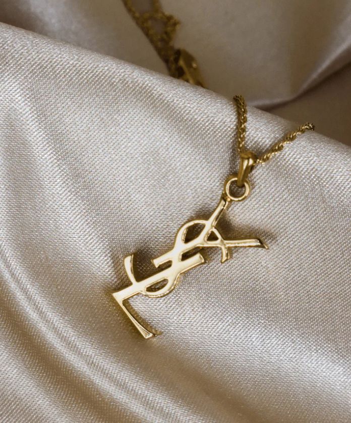 Colar Lilith Monogram Or Necklace YSL