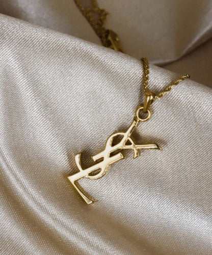 Colar Lilith Monogram Or Necklace YSL