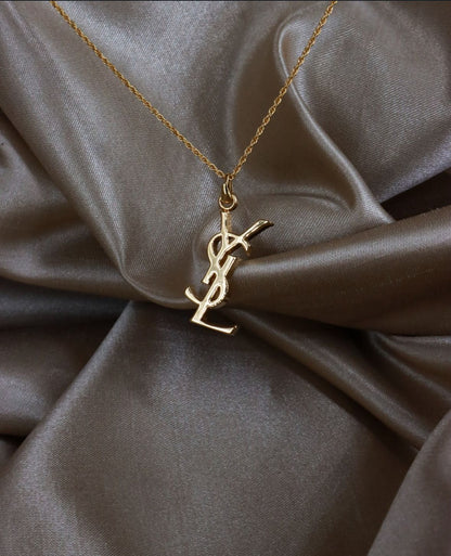Colar Lilith Monogram Or Necklace YSL