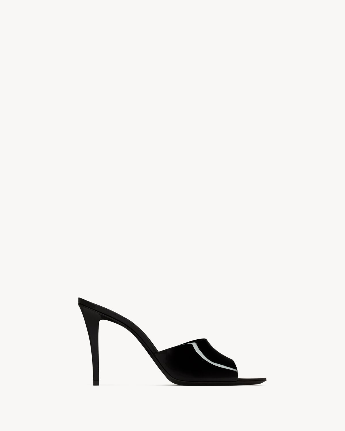 Saint Laurent Mule Romy com salto 90mm