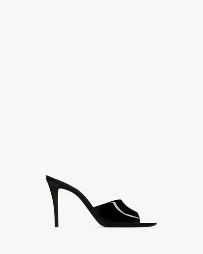 Saint Laurent Mule Romy com salto 90mm