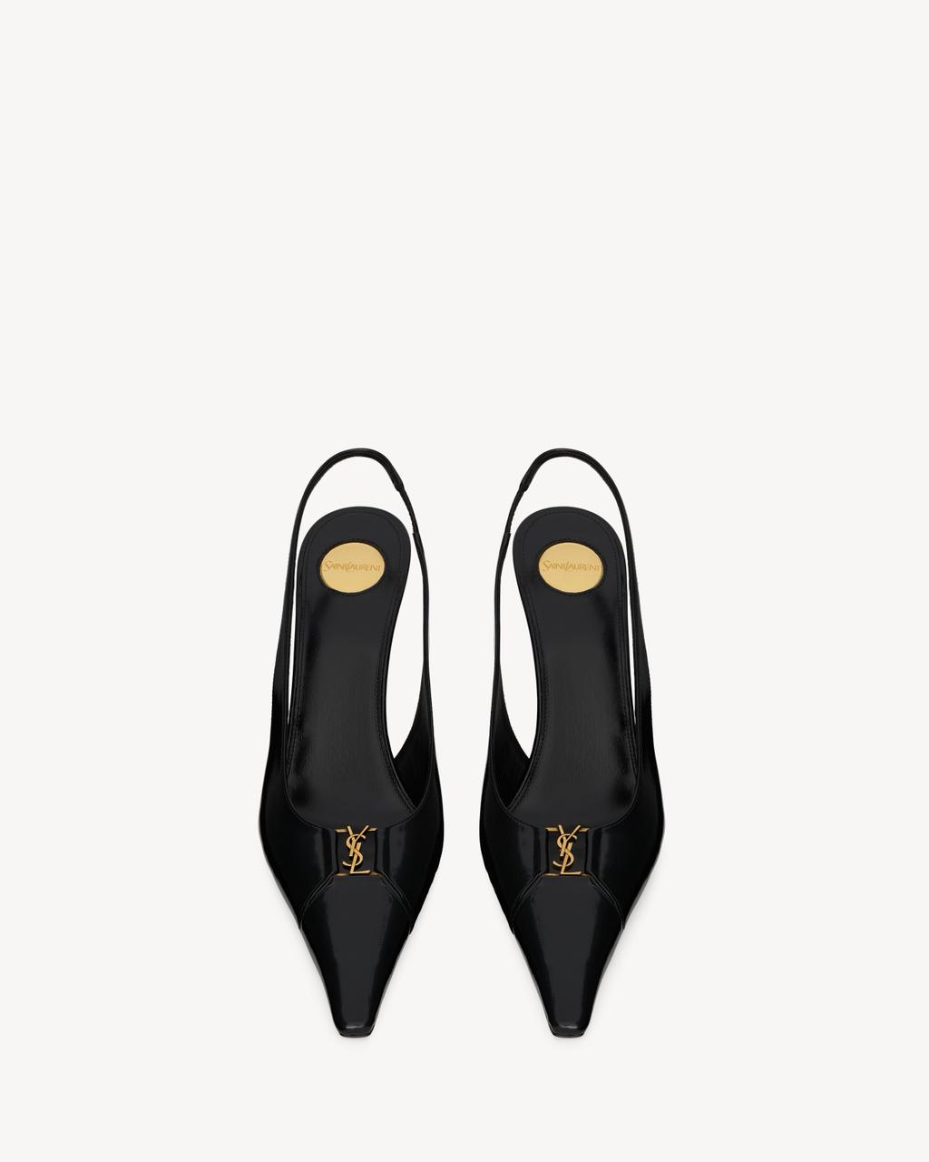 Saint laurent scarpin slingback babylone breteuil