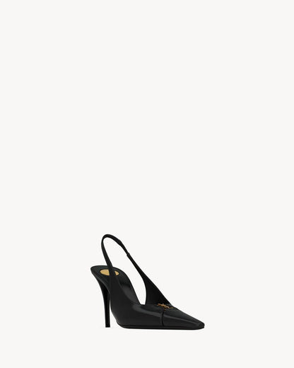 Saint laurent scarpin slingback babylone breteuil