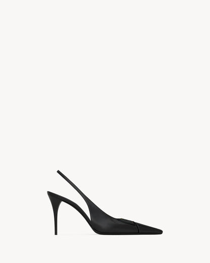 Saint laurent scarpin slingback babylone breteuil