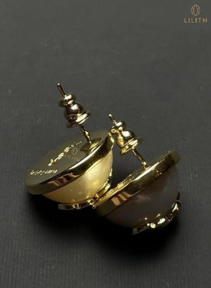 BRINCO Laurent Pearl Earrings Cassandre