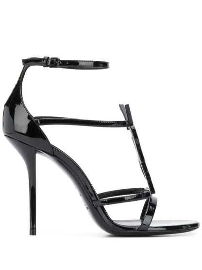 Saint Laurent Sandália Cassandra com salto 110mm
