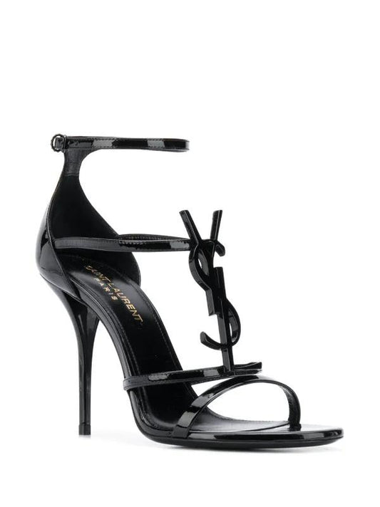 Saint Laurent Sandália Cassandra com salto 110mm