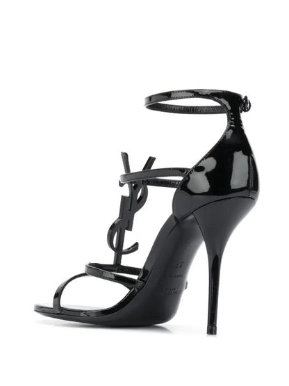 Saint Laurent Sandália Cassandra com salto 110mm