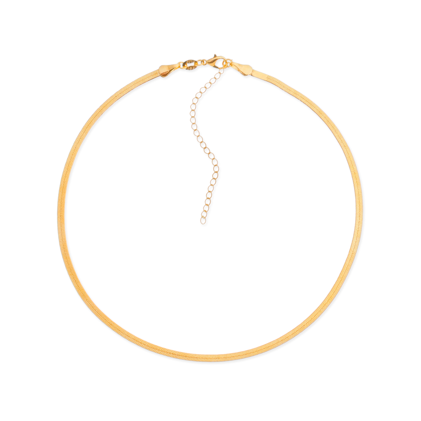 Colar Lilith Allure Dourado Chocker de Fita / Lilith Allure Gold Ribbon Choker Necklace