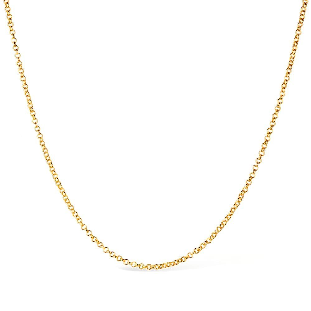 Corrente Lilith Allure Dourada Elo Português / Lilith Allure Gold Portuguese Chain