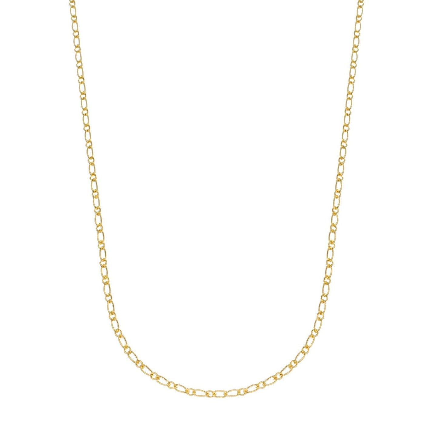 Corrente Lilith Allure Dourada Masculina Elo 1 por 1 / Lilith Allure Men's Gold Chain 1 by 1