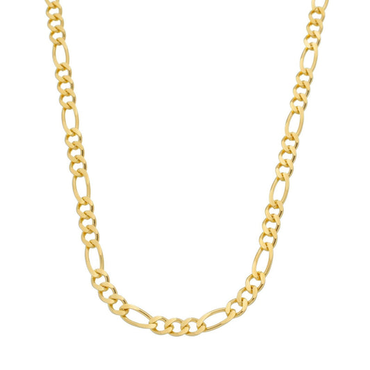 Corrente Lilith Allure Dourada Masculina Elo 3 por 1 - 5mm - Lilith Allure Gold-Plated Men's Chain 3 by 1 - 5mm