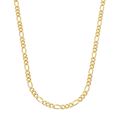 Corrente Lilith Allure Dourada Masculina Elo 3 por 1 - 4mm / Lilith Allure Gold-Tone Men's Chain 3 by 1 - 4mm