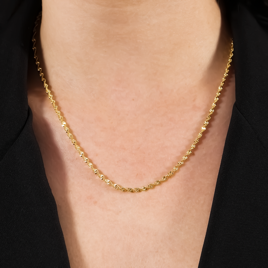 Corrente Lilith Allure Dourada Singapura / Lilith Allure Gold Singapore Chain