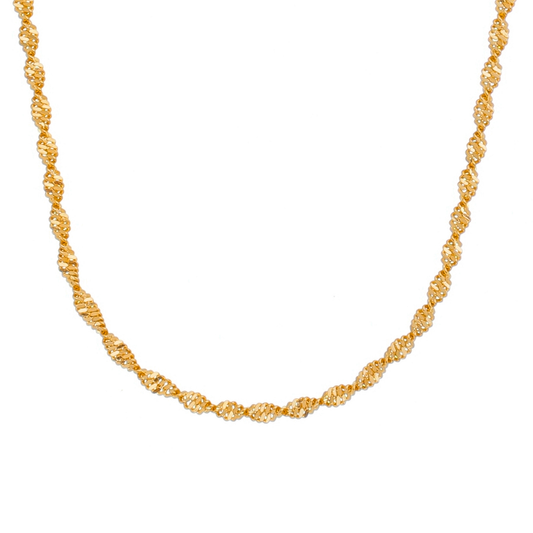 Corrente Lilith Allure Dourada Singapura / Lilith Allure Gold Singapore Chain