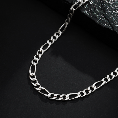 Corrente Lilith Allure Prateada Masculina Elo 3 por 1 / Lilith Allure Silver Men’s Chain 3 by 1