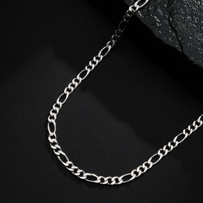 Corrente Lilith Allure Prateada Masculina Elo 3 por 1 / Lilith Allure Silver Men's Chain 3 by 1