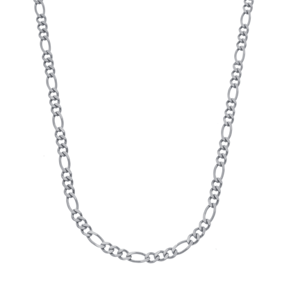 Corrente Lilith Allure Prateada Masculina Elo 3 por 1 - 4mm / Lilith Allure Silver Men’s Chain 4mm (3-in-1)