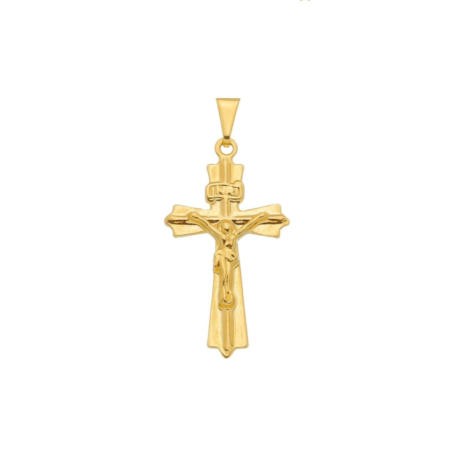 Pingente Lilith Allure Dourado Crucifixo Detalhes / Pendant Lilith Allure Gold Crucifix with Details