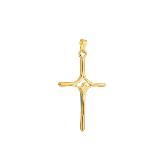 Pingente Lilith Allure Dourado Crucifixo / Pendant Lilith Allure Gold Plated Crucifix