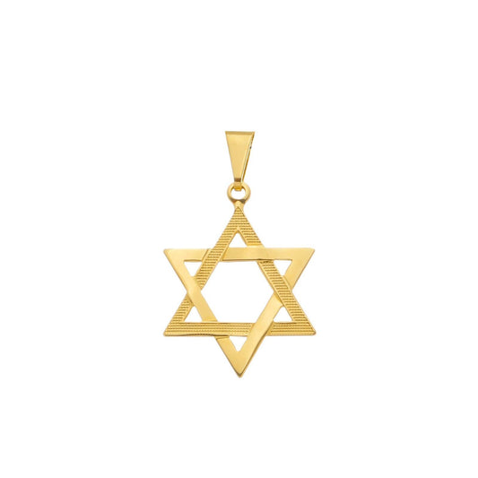Pingente Lilith Allure Dourado Estrela de Davi / Pendant Lilith Allure Gold Star of David